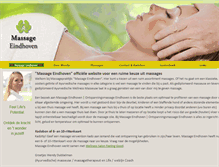 Tablet Screenshot of massageeindhoven.com
